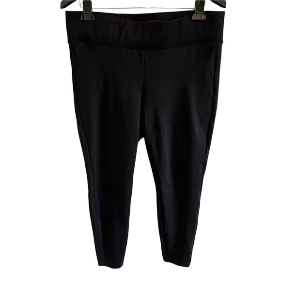 Torrid Pixie Pull On 1X Pants Luxe Ponte Black Slim Fix High Rise - Picture 3 of 12